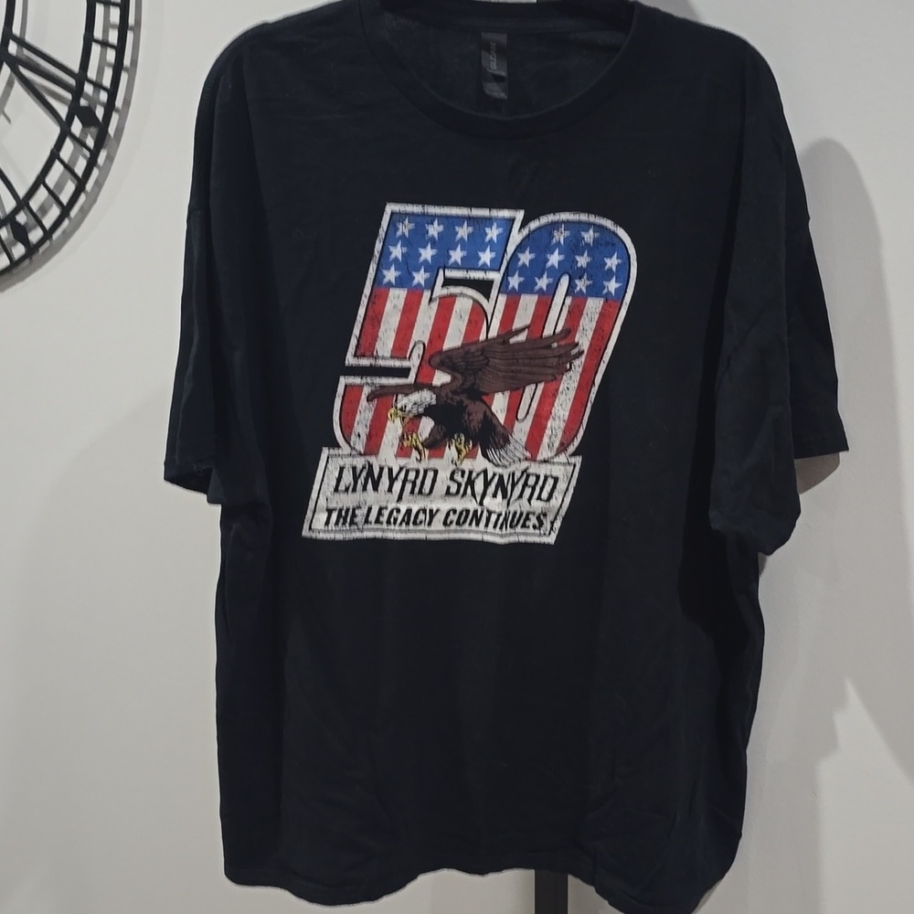 EUC Unisex Lynyrd Skynrd 50 Year Tour 2024 T-shirt